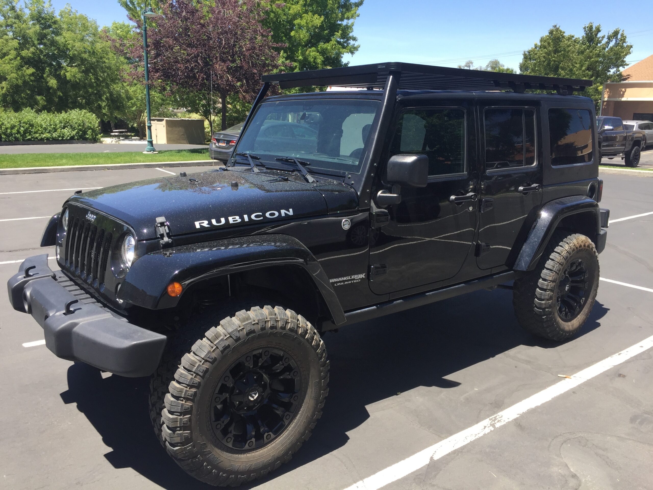 Jeep jk roof 2025 rack for tent