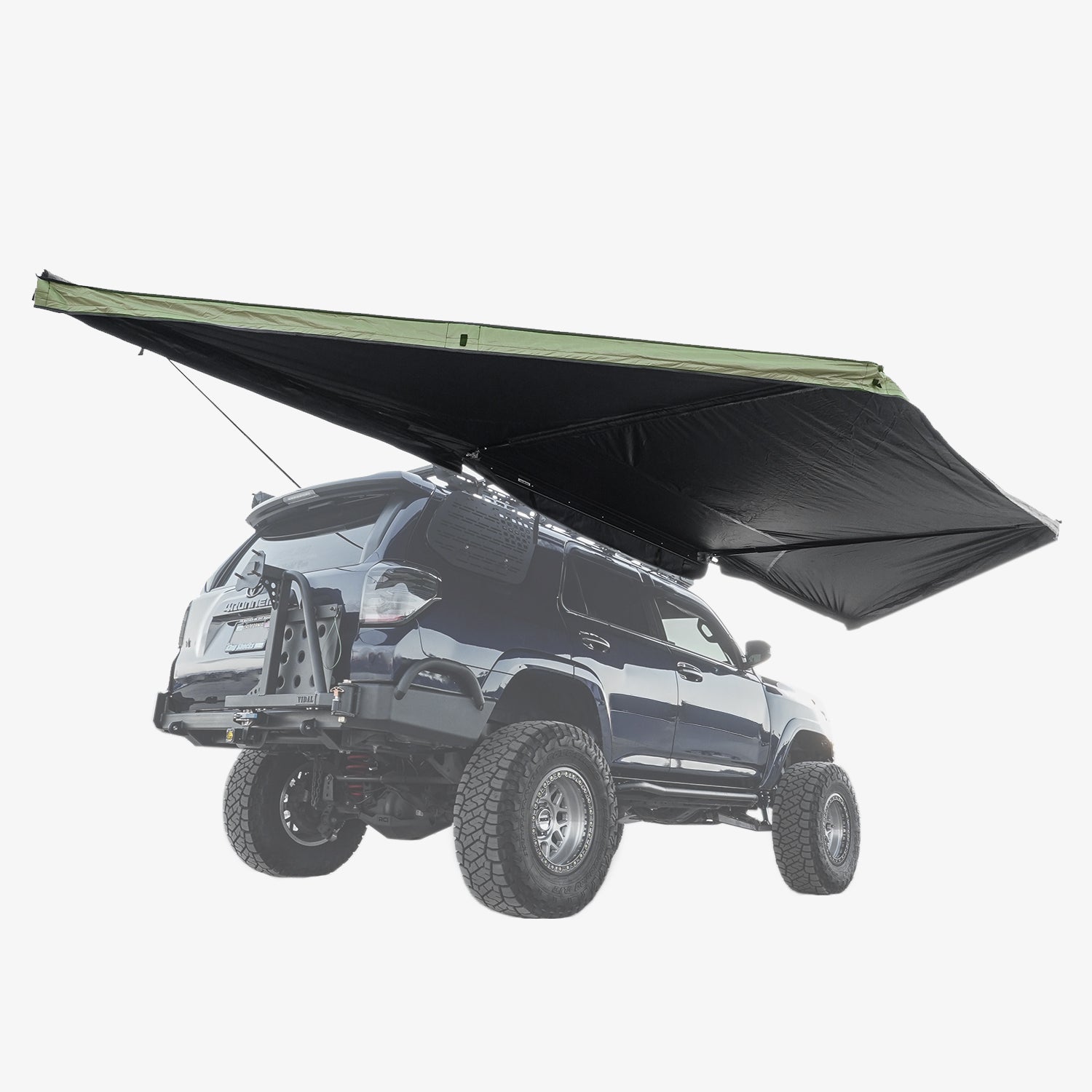 Inspired Overland Carbon Fiber 180 ultra-lightweight wraparound awning
