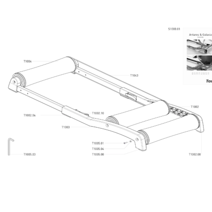 Tacx® Galaxia Advanced Roller Trainer