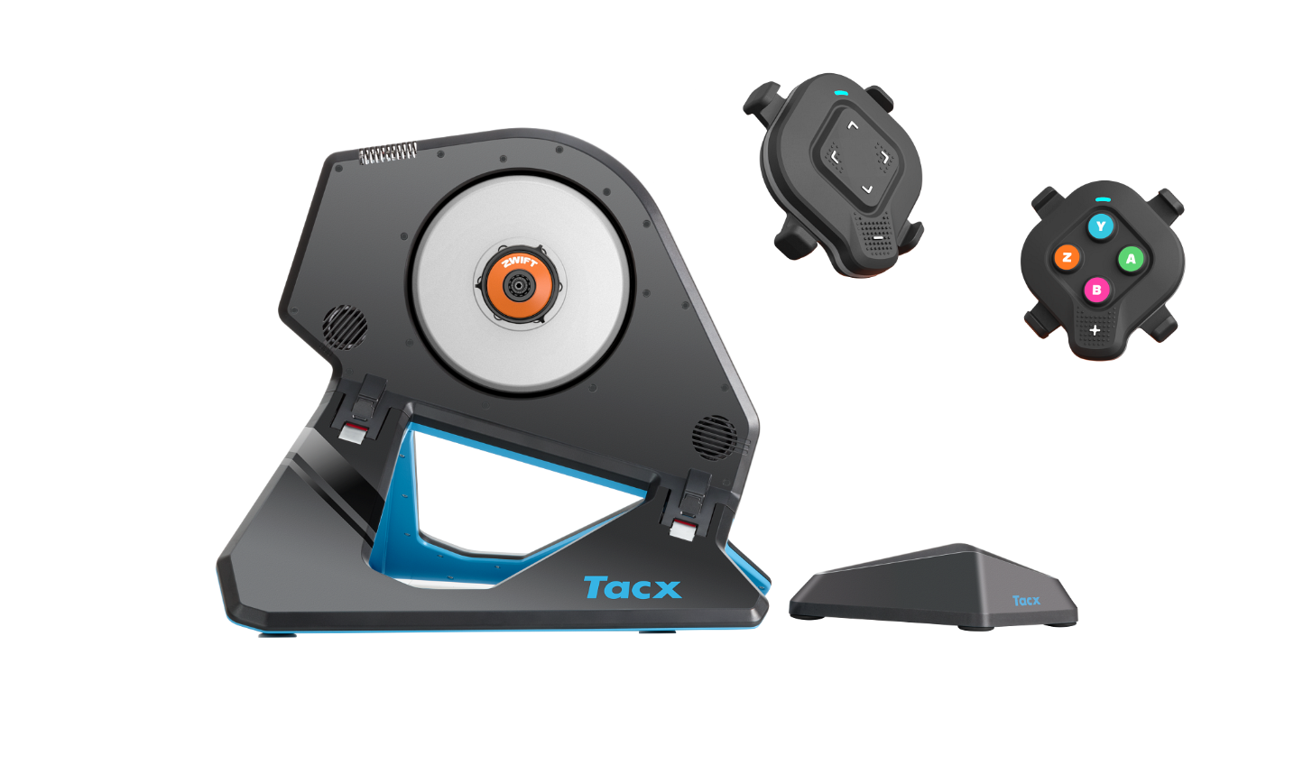 Tacx® NEO 2T with Zwift Cog and Click
